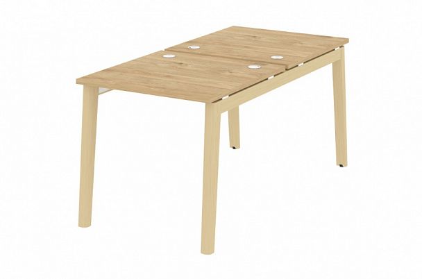 Рабочая станция "Onix wood" OW.D.RS-2.0.8 тиквуд светлый/дуб светлый - Вид 1