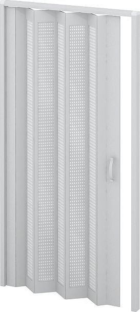 Дверь складывающаяся "Мобильные офисные перегородки «Логика»"  ПК-ЛГ-ДВ200х104СМ-В1-07 серый - Вид 1