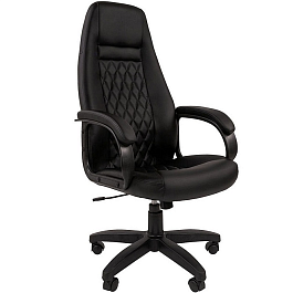 Кресло CHAIRMAN 950LT, экокожа, черный - Фото предпросмотра