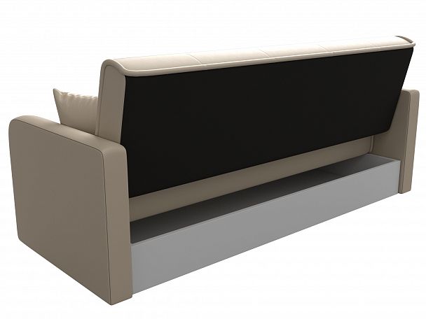 Диван книжка Надежда (полностью экокожа бежевая) - Вид 7