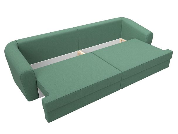 Диван прямой Милтон Рогожка зеленый - Вид 8