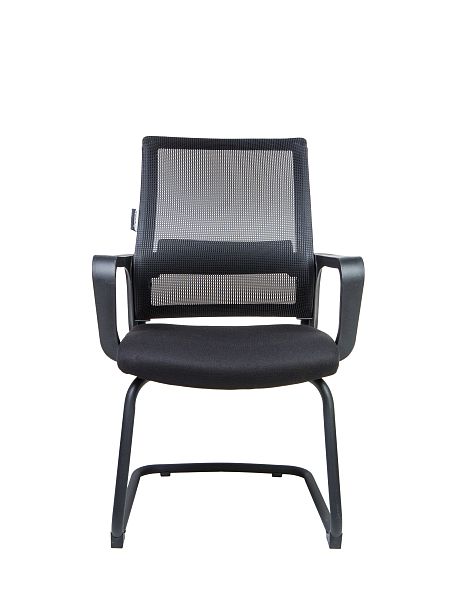 Кресло Бит CF / черный пластик / черная сетка / черная ткань - Вид 2