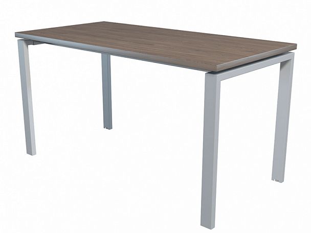 Стол NT 140x70 темный орех/серый - Вид 1