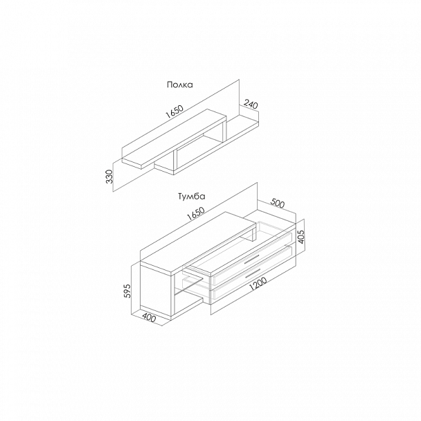 Стенка "Ева" - Вид 4