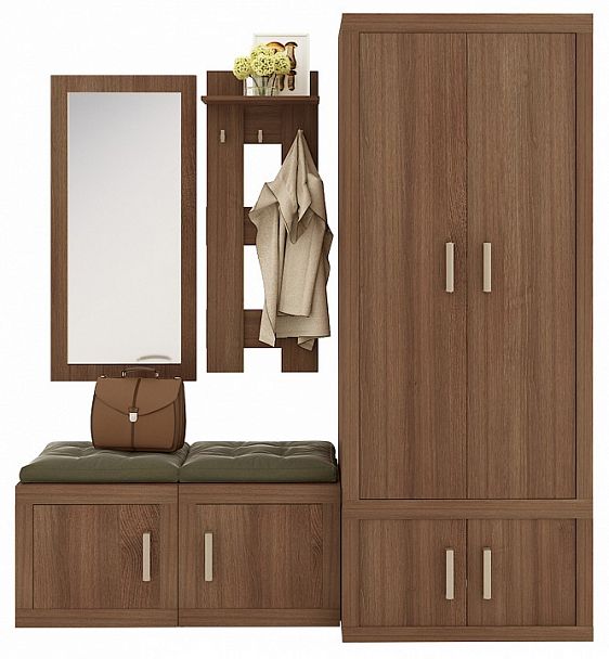 Стенка для прихожей Toivo ТОЙ-ПР 1 Шамони - Вид 1