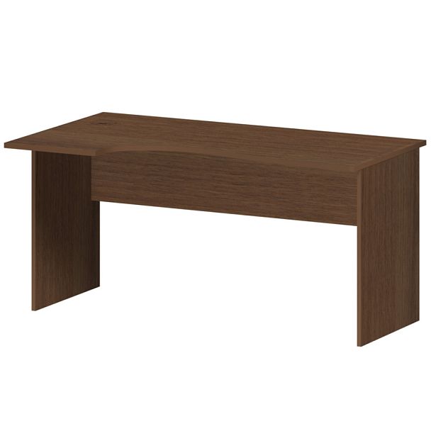 Стол эргономичный левый А-202.ЛВ Орех 1600x900x760 Арго - Вид 1