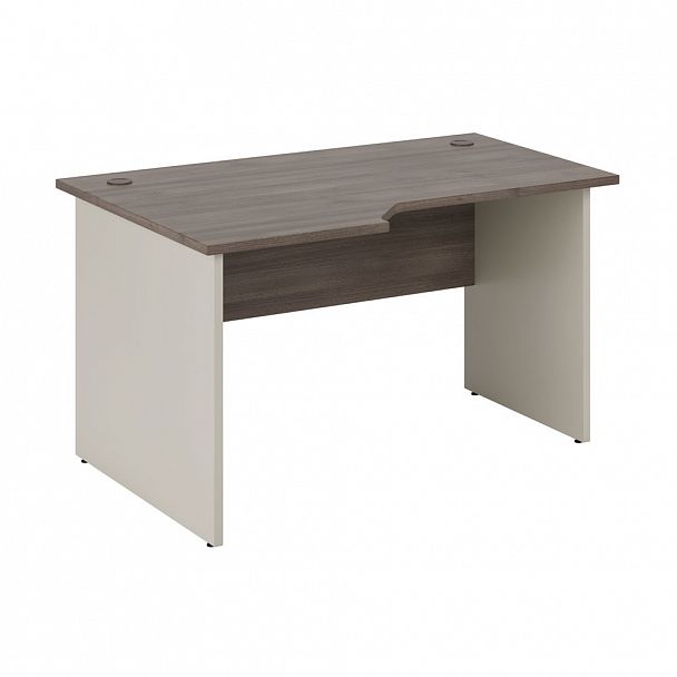 Стол эргономичный левый New Line 135x90x75 дуб шамони темный - Вид 1