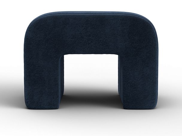 Пуф 008 Велюр синий - Вид 2