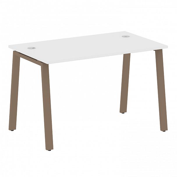 Стол "Metal System" БА.СП-2 белый/мокко - Вид 1