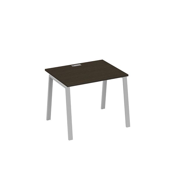 Стол письменный на металлокаркасе TRE A4 А4 Б3 022 БП венге / металлокаркас серый - Вид 1