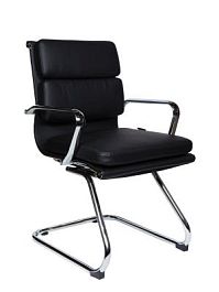 Кресло офисное / Zion CF / черная экокожа - Фото предпросмотра