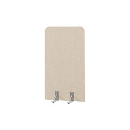 Перегородка акустическая прямая Everprof EVO Acoustic на опорах 800х28х1400 Ткань Kiton 01 - Фото предпросмотра