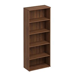 Стеллаж высокий Комфорт К.429 французский орех - Фото предпросмотра