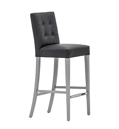 Стул барный "Сенатор C-02/2" с пуговицами и пиковкой - Фото предпросмотра