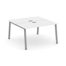 Стайл Проджект Рабочая станция 2-х сторон. SN-6A.DRS-012 Белый/Металл Серый 1180*1432*750 - Фото предпросмотра