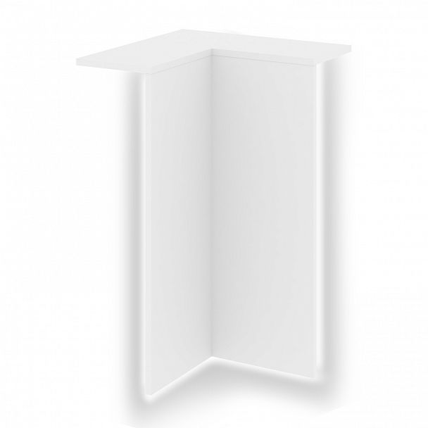 Колонна угловая внутренняя с подсветкой "Onix" О.R-KU.VNU.S белый - Вид 2