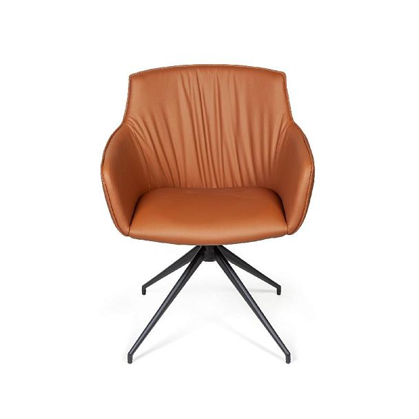 Полукресло Sofia, иск.кожа soft-touch, терракот - Вид 4