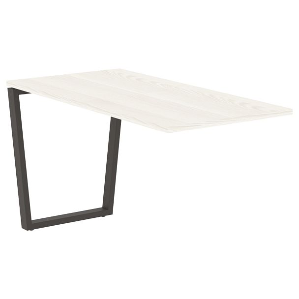 Брифинг-приставка EVB 1367 Ясень Траун/Мокко 1360х670х750 EDIS - Вид 1