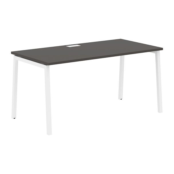 Стол прямой ELST 1580 Мокко/Белый 1560х800х750 EDIS - Вид 1