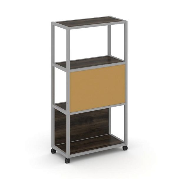 Shelf Mobile Стеллаж 4 уровня 1 секция VR.LT-STK-403.06 Дуб Мали/Металл Серый/W-31 600*400*1523 - Вид 2