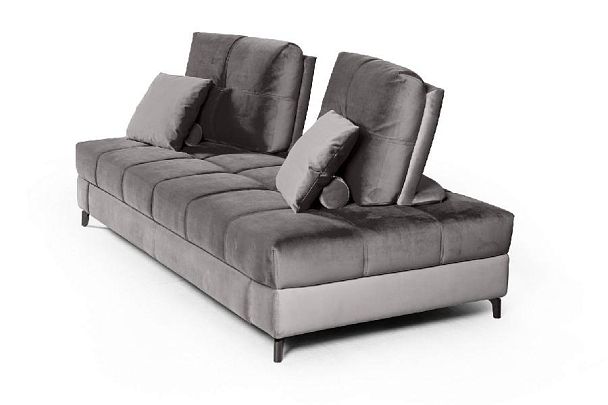 Reef диван-кровать велюр серый - Вид 3