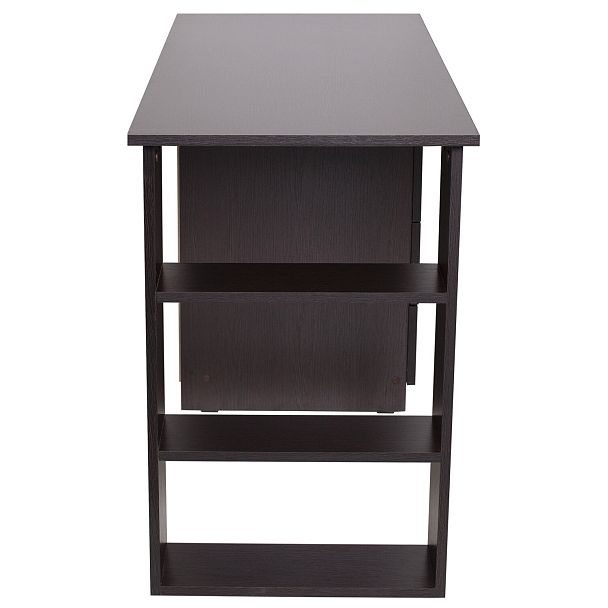 Стол письменный/компьютерный BRABIX "Scandi CD-016", 1100х500х750мм, 4 ящика, венге, 641893, ЦБ013707-3 - Вид 26