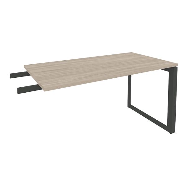 Onix Direct Брифинг-приставка на О-образном м/к O.MO-BR-13 Дуб аттик/Антрацит металл 1380*720*750 - Вид 1