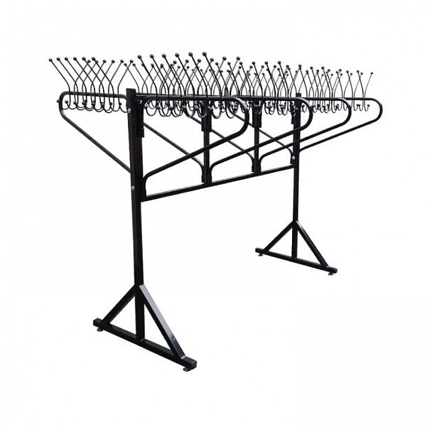 Вешалка поворотная напольная 4СТ на 96 крючков - Вид 1