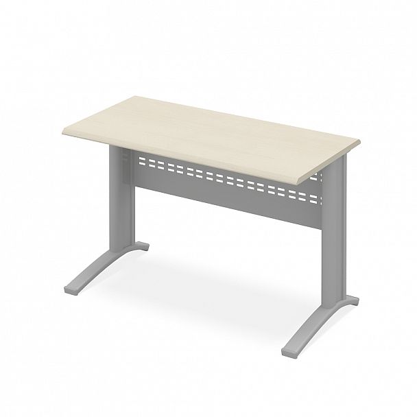 Стол офисный рабочий "Технофорвард" ПК-ТФ-СТ160Х80/РМ-В3-99 клен - Вид 1