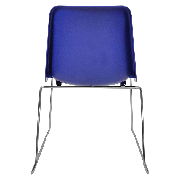 Стул Vicenza (пруток), каркас Хром, синий, РП+ИК, стопируемый - Вид 4