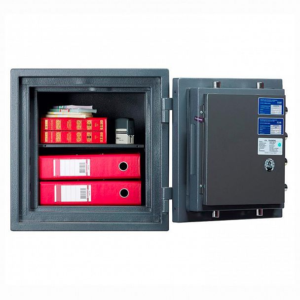 Сейф огневзломостойкий VALBERG "Гарант Евро 46", 491х480х460 мм, 101 кг, ключевой замок, S10299210014 - Вид 4