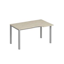 Стол эргономичный правый на металлокаркасе КФ Комфорт КФ К.С1 1138 ДШ дуб шамони / серый - Фото предпросмотра