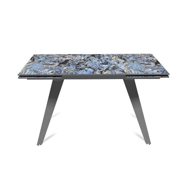 Стол раскладной Rhein (140+40+40), керамика глянцевая Lemurian Blue - Вид 2