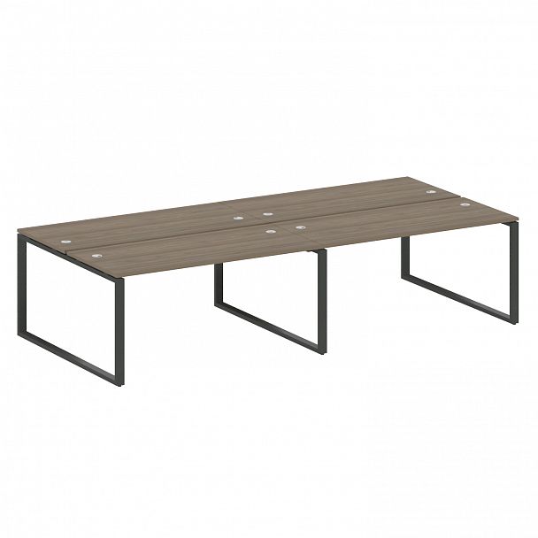 Рабочая станция "Metal System" БО.СМ-4.4 вяз/антрацит - Вид 1