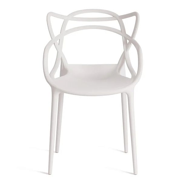 Стул Кет Чаир/Cat Chair (мод.028), пластик, белый - Вид 5