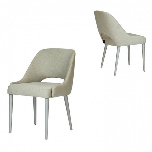 Стул Мила, бежевый, рогожка - Вид 2