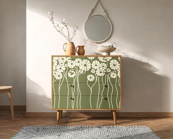 Комод Berber пять ящиков арт BB36/Print_53 - Вид 5