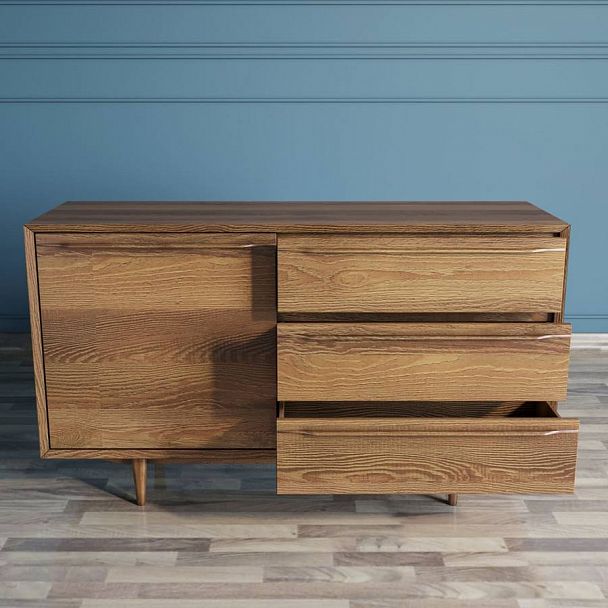 Комод "Bruni" с ящиками и дверкой BR-02 - Вид 2