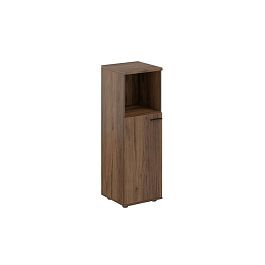Шкаф средний с нишей 400х400х1200, 1 дв., з.ст HDF, левый / корпус: дуб модена; фасады: дуб модена Сигма / Sigma - Фото предпросмотра