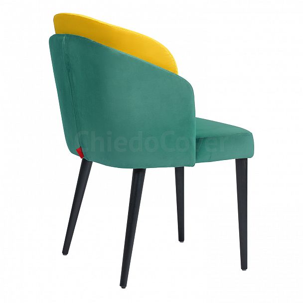 Полукресло Лилия, желто-бирюзовый - Вид 5