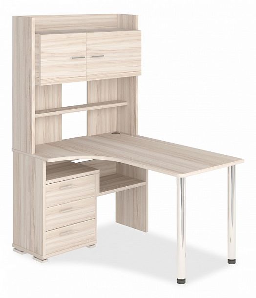 Стол компьютерный Домино СР-133 Карамель левый - Вид 1