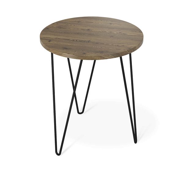 Столик журнальный Sheffilton SHT-CT79 светлый орех/черный муар - Вид 1