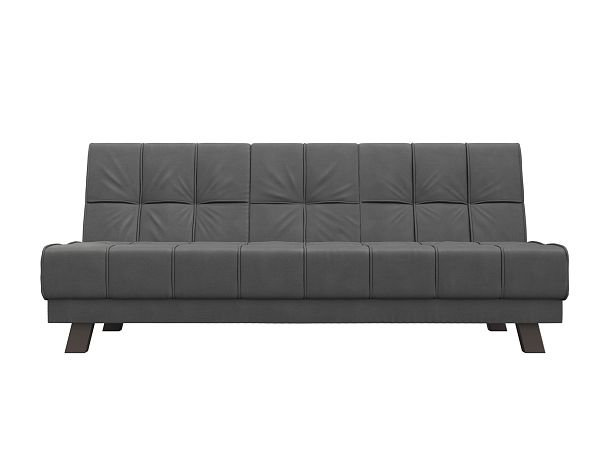 Диван прямой Винсент Искусственная замша серый - Вид 2