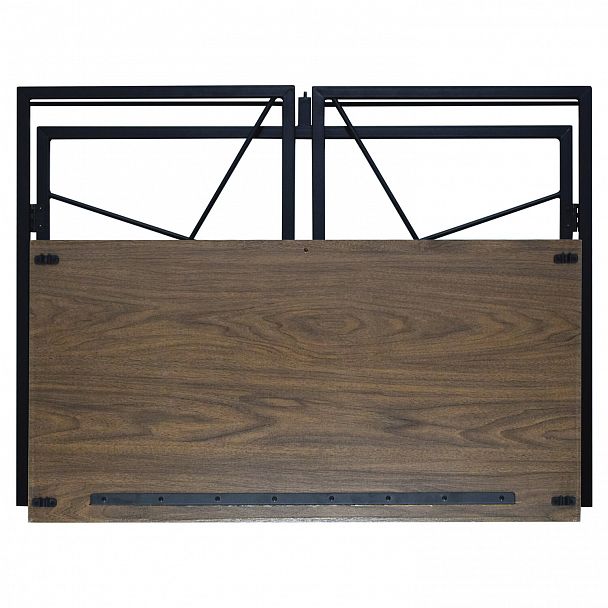 Стол на металлокаркасе BRABIX "LOFT CD-002", 1000х500х750 мм, складной, цвет морёный дуб, 641212 - Вид 6