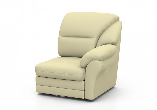 Кресло "Сан-Ремо" "электрореклайнер" с подлокотником правым - Вид 1