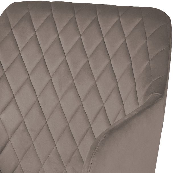 Комплект полубарных поворотных кресел Барли К, Confetti mocco/белый, 4 шт. - Вид 7