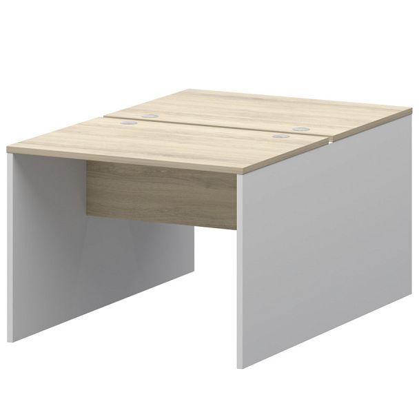 Бенч двойной СМСР25-2.10.73 Белый/Кронберг 1000x1496x750 Смарт - Вид 1