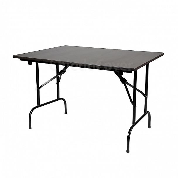 Стол Лидер 1, 1200х600, венге, черный - Вид 2