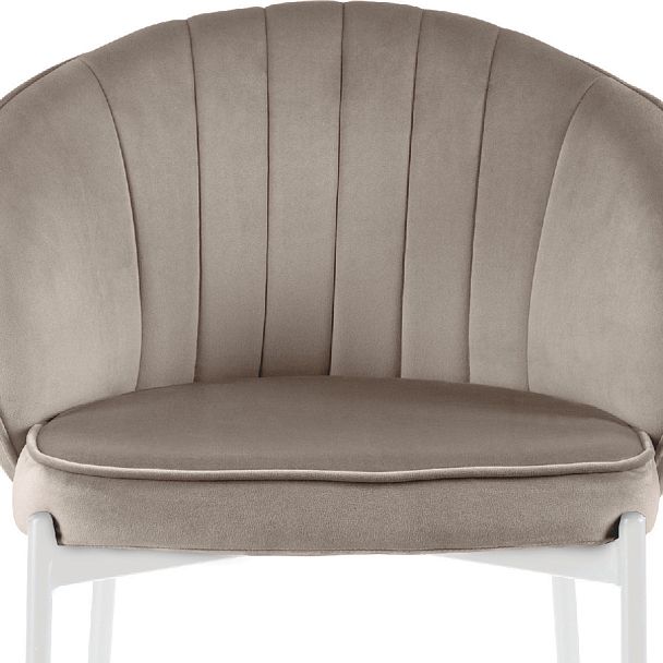 Комплект полубарных стульев Миэль серо-бежевый/белый, 3 шт. - Вид 7