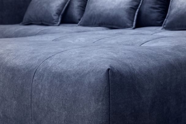 Мягкий угол "Чилетти" синий - Вид 6